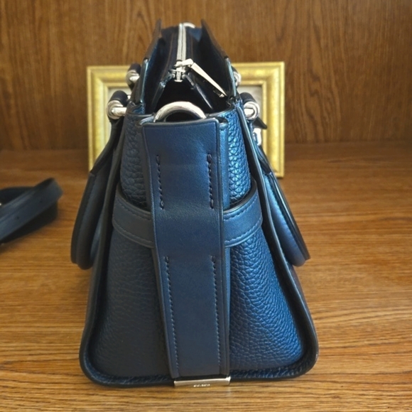 Coach Swagger 27 Navy Blue w/ Silver hardware - Picture 6 of 16